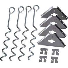 Fasteners Arrow Shed AK600 Earth Anchor Kit