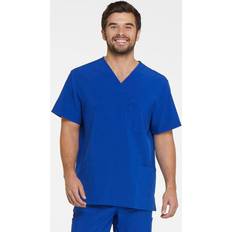 Dickies Work Jackets Dickies Men's Eds Essentials V-Neck Scrub Top With Patch Pockets