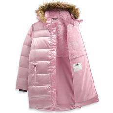 The North Face Girl's North Down Long Parka Jacket - Cameo Pink