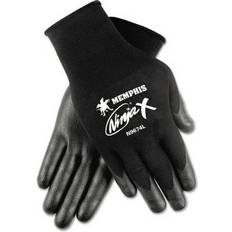 Water Sport Gloves MCR Safety Ninja x Bi-Polymer Coated Gloves, Small, Black, Pair