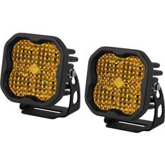 Diode Dynamics Stage Series Yellow/Black Wall Light 2