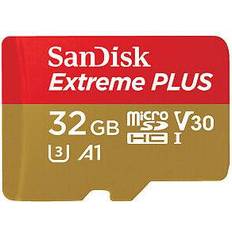 Sandisk extreme microsdhc 32gb SanDisk Extreme Plus, Micro-SDHC Speicherkarte, 32 GB, 100 MB/s