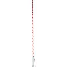 Weaver Lunge Whip w/Rubber Handle Red