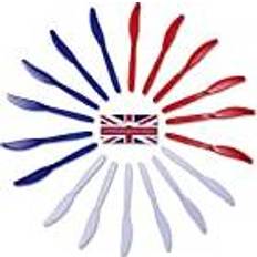 Bristol Novelty Union jack flagge party geschirr dekoration plastik besteck
