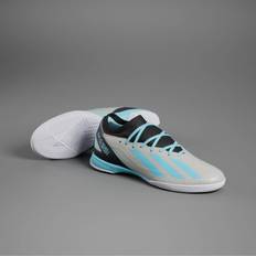 Shoes adidas X Crazyfast Messi.3 Indoor Shoes Silver Metallic W Unisex