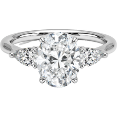 Brilliant Earth Opera Three Stone Engagement Ring - White Gold/Diamond