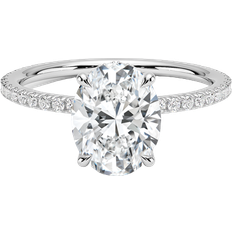 Women engagement rings Brilliant Earth Luxe Perfect Fit Engagement Ring - White Gold/Diamonds