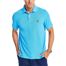 Nautica Men's Sustainably Crafted Classic-Fit Deck Polo Shirt - Azure Blue