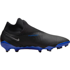 Slip-On Soccer Shoes Nike Phantom GX Pro FG - Black/Hyper Royal/Chrome