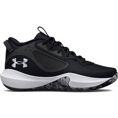 Under Armour Unisex Basketball Shoes Under Armour Lockdown 6 - Black/White