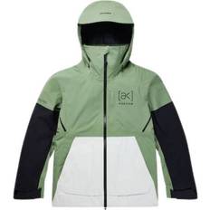 Dame - RECCO-reflektorer - Vinterjakker Women's [ak] Kimmy Gore-Tex 3L Stretch Jacket - Hedge Green/Stout White/True Black