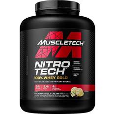 Whey Proteins Protein Powders Muscletech Nitro-Tech Whey Gold Protein Powder Vanilla 2.27kg