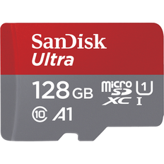 Speicherkarten & USB-Sticks SanDisk Ultra MicroSDXC Class 10 UHS-I U1 A1 140MB/s 128GB +SD adapter