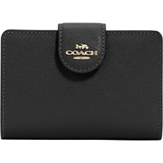 Wallets & Key Holders on sale Coach Corner Zip Medium Wallet - Gold/Black