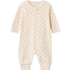 S Schlafanzüge Name It Printed Nightsuit - Buttercream
