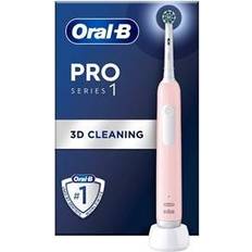 Oral-B Oppladbart batteri Elektriske tannbørster & Tannspylere Oral-B Pro1 Pink Extra Brush Head