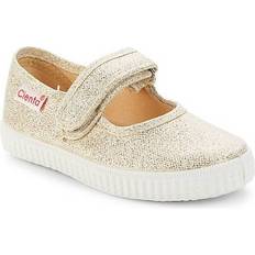 23 Halbschuhe Cienta Girl's Sparkle Mary Jane Shoes Gold Child