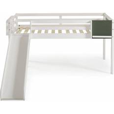 Naomi Home Cindy Low Loft Bed with Fun Slide 79x41"