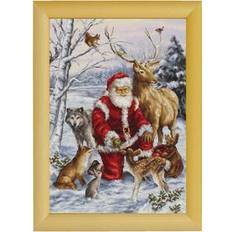 LUCAS The Forest Friends BU5022L Counted Cross-Stitch Kit