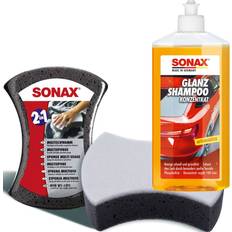 Sonax glanzshampoo konzentrat autoshampoo 6x 500ml schmutzlösend schonend 0.5L