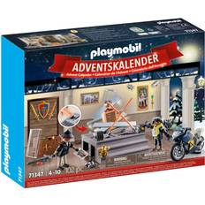Playmobil Spielzeuge Adventskalender Playmobil 71347 Adventskalender Polizei Museumsdiebstahl