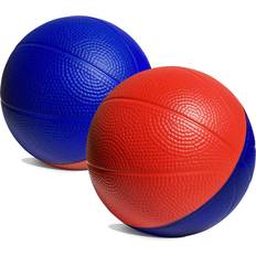 Play Balls Foam Basketball for Indoor Mini Hoop 2 Pack