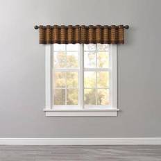 Bamboo Curtains BrylaneHome Bamboo Grommet Valance