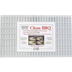 Drip Trays Clean bbq - disposable aluminum grill liner. set of 12 sheets grill topper