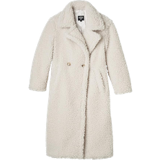 UGG Clothing UGG Gertrude Long Teddy Coat - Winter White