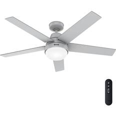 Cold Air Fans Ceiling Fans Hunter Aerodyne with LED Light 52 Inch-Smart