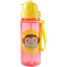 Skip Hop Trinkflaschen Skip Hop Zoo Straw Bottle 384ml Monkey