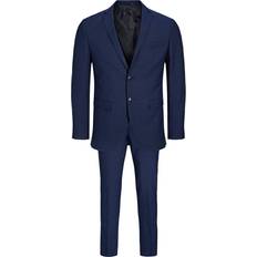 Anzüge Jack & Jones Solaris Super Slim Fit Suit - Blue/Medieval Blue