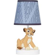 Night Lights Lambs & Ivy Disney Baby Lion King Adventure Blue with Shade Bulb Simba Night Light