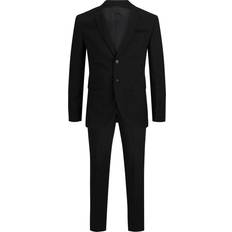 Herren Anzüge Jack & Jones Solaris Super Slim Fit Suit - Black