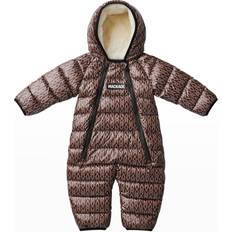 Overalls Children's Clothing Mackage Kid's Bambi Recycled Down Monogram Snowsuit, 3-24M Coffee Months