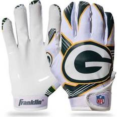 Football Gloves Franklin Sports Youth Green Bay Packers Receiver Gloves