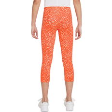 Nike Girl's Dri-FIT One Capri Traening Leggings - Orange