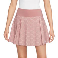 Nike Skirts Nike Women's Dri-FIT Advantage Printed Tennis Skirt in Pink, FB7984-618 Pink