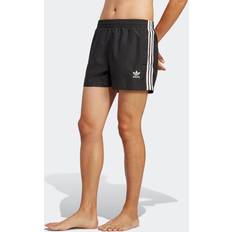Adidas Swimwear adidas Adicolor 3-Stripes Swim Shorts Black Mens