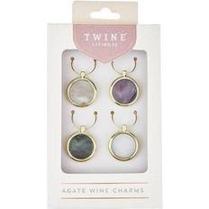 Agate Jewelry Twine Living Agate Charm Set