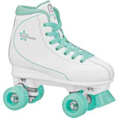 White Inlines & Roller Skates Roller Derby Star 600 Women's Skates White/Mint