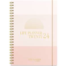Burde 2024 Life Planner Ugekalender Tværformat