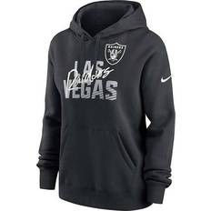 Nike Women Sweaters Nike Women's Las Vegas Raiders Slant Hoodie Black Black
