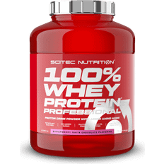 Molkeproteine Eiweißpulver Scitec Nutrition 100% Whey Protein Professional Strawberry White Chocolate 2350g