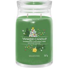 Yankee Candle Shimmering Christmas Tree Green Large Duftkerzen 567g