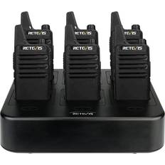 Retevis rt22 walkie talkies rechargeable hands free 2 way radios two-way radi