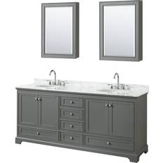 Vanity Units Wyndham Collection WCS202080DCMUNOMED