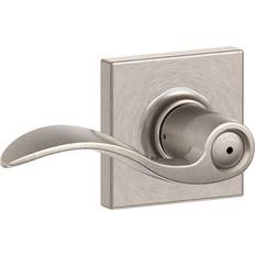 Window Hardware & Fittings Schlage F40-ACC-COL Accent Privacy Door Lever Set