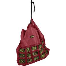 Gatsby Grooming & Care Gatsby Nylon Scratchless Slow Feed Hay Bag Red