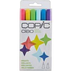 Copic Ciao Markers Brights Pen Set 6-pack